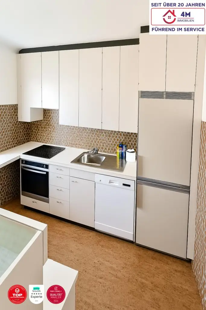 Familienfreundliche  4-Zimmer-Wohnung mit guter Ramaufteilung.