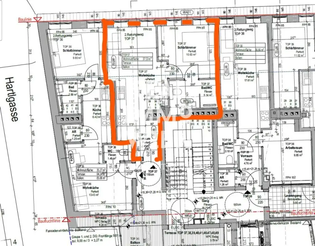 Top Lage!! Nähe U6 JÄGERSTRASSE!! 20. Bezirk!!! 360°- 3D Grad Besichtigung!!!