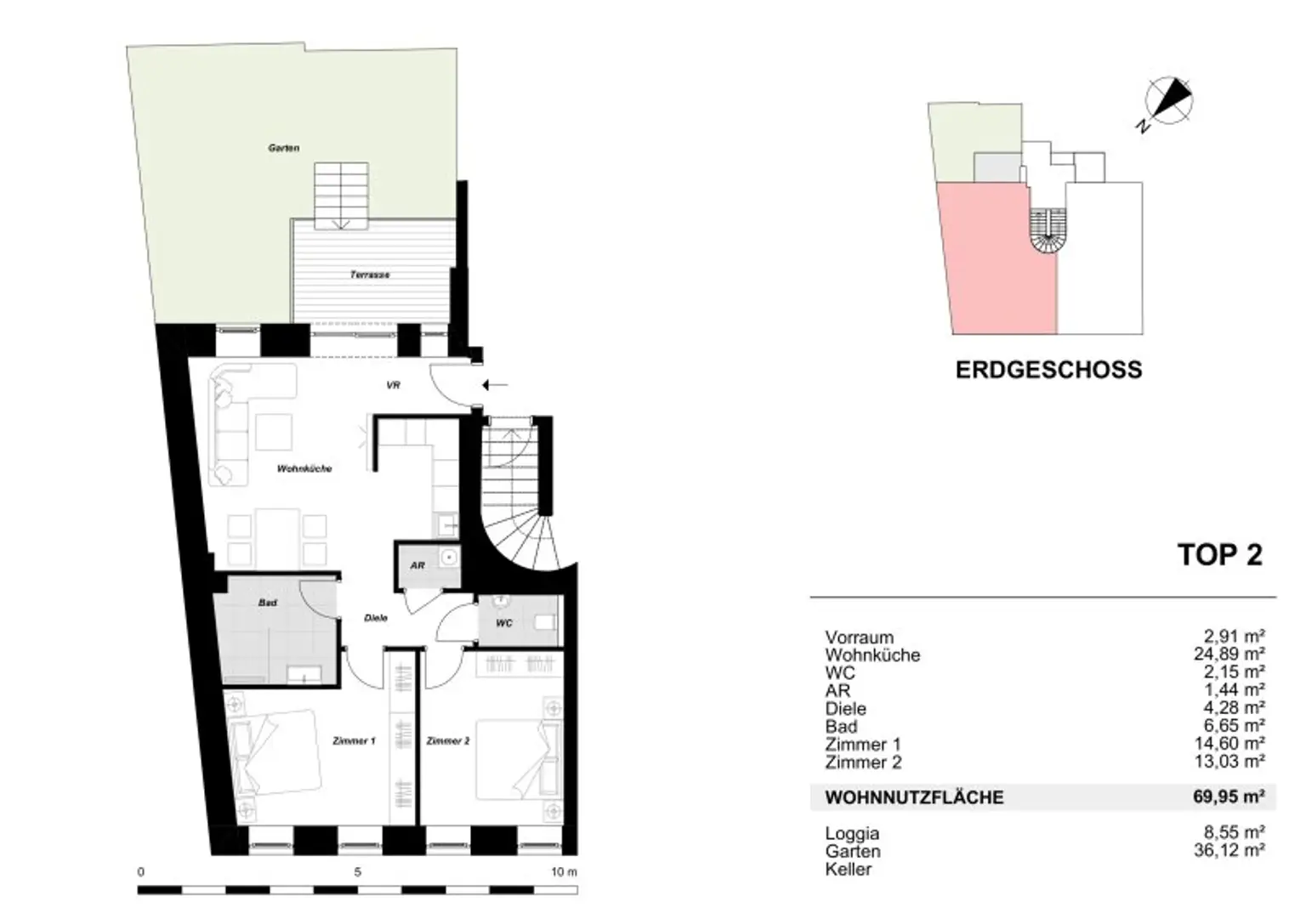 3,7 % Rendite! Lukratives Wohnungspaket aus 6 vermieteten Appartments, Nähe Floridsdorfer Aupark