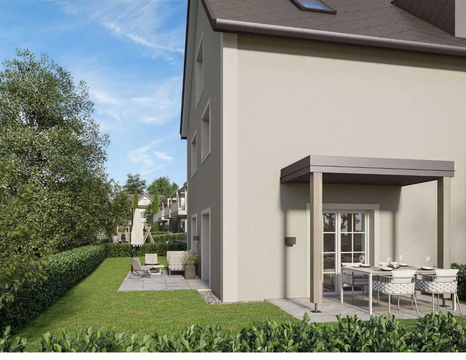 Townhouse mit zwei Terrassen in Nonntal