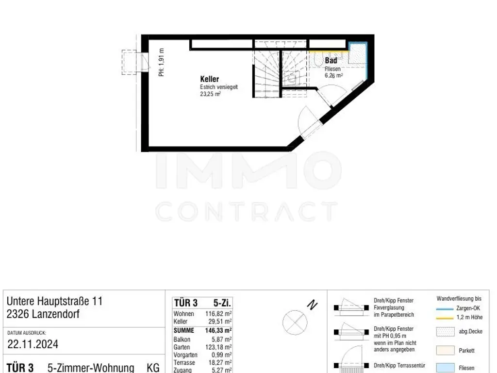 Das Lanzerl Neubauprojekt 
5 Zimmer Maissonette