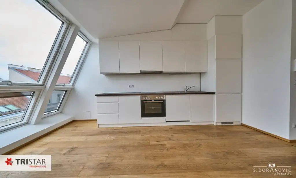 NEU! • U6 JÄGERSTRASSE • 15 NEUBAU DACHGESCHOSSWOHNUNGEN • FÜR ANLEGER UND EIGENNUTZER • EIGENTUM • 1200 WIEN •