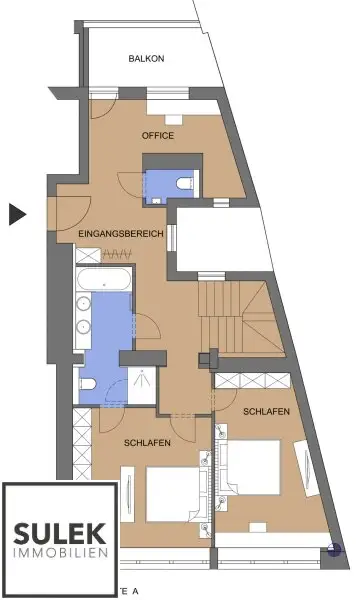 Wohntraum realisieren: DG-Maisonettewohnung mit Balkon & Terrasse in der Florianigasse!