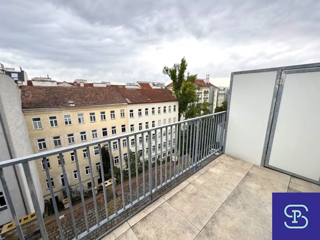 Provisionsfrei: Klimatisierte 35m² DG-Wohnung + 9m² Terrasse mit Einbauküche - 1100 Wien