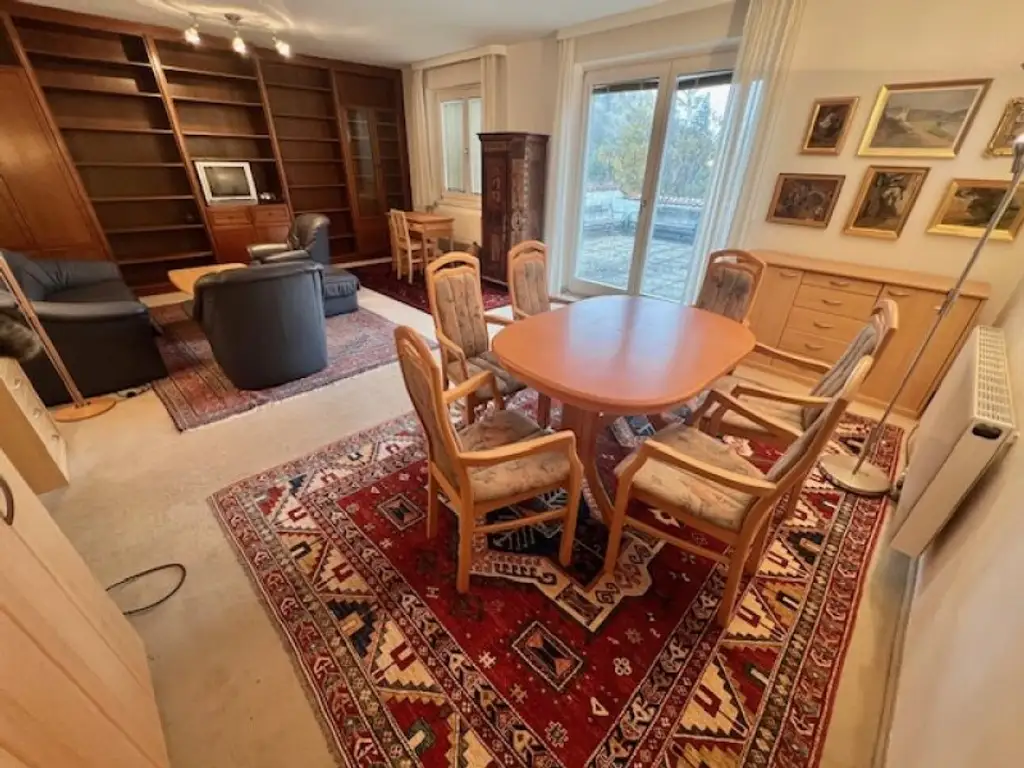 Traumhafte 2-Zimmer-Terrassenwohnung mit Donaublick+Garage+Garten!