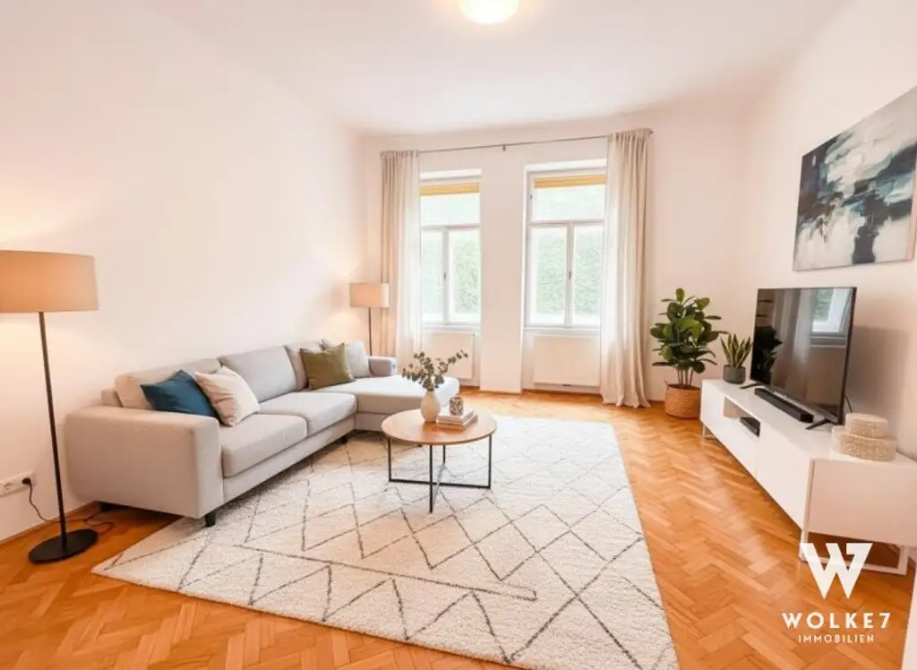 Altbauflair trifft optimale Raumaufteilung – 3,5-Zimmer-Wohnung in gepflegtem Stilhaus im Nibelungenviertel