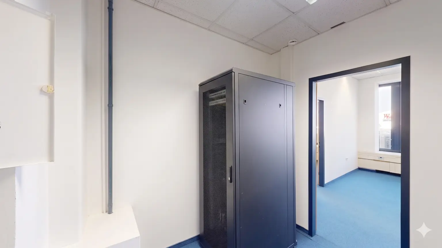 Helles Büro mit idealer Raumaufteilung