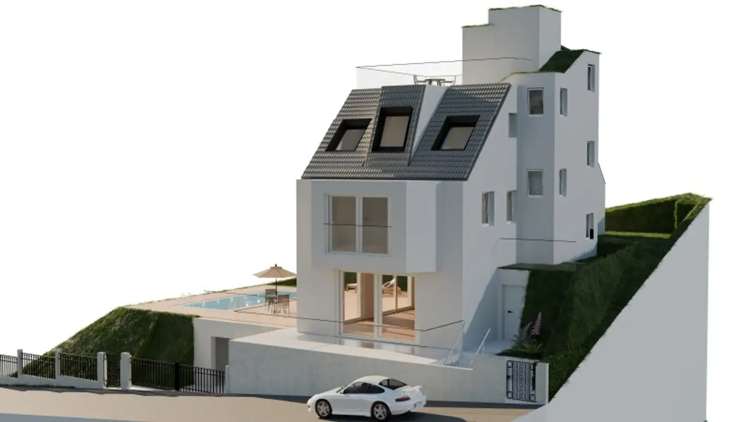 UNIQUE RESIDENCE - Luxusvilla mit Pool und traumhaften Fernblick