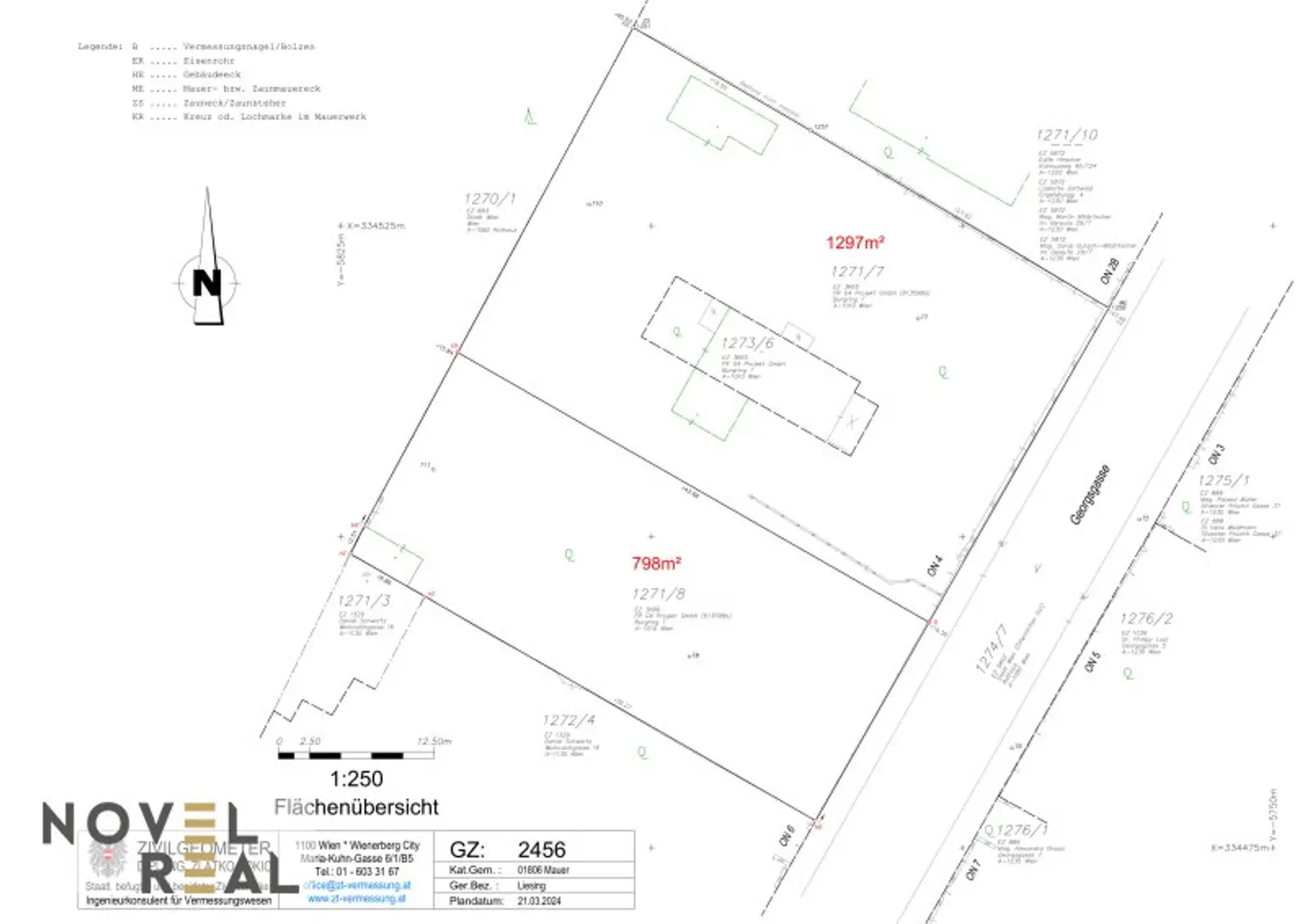 Einzigartiges Baugrundstück in Mauer – 1.297 m² mit spektakulärer Aussicht auf Wien!