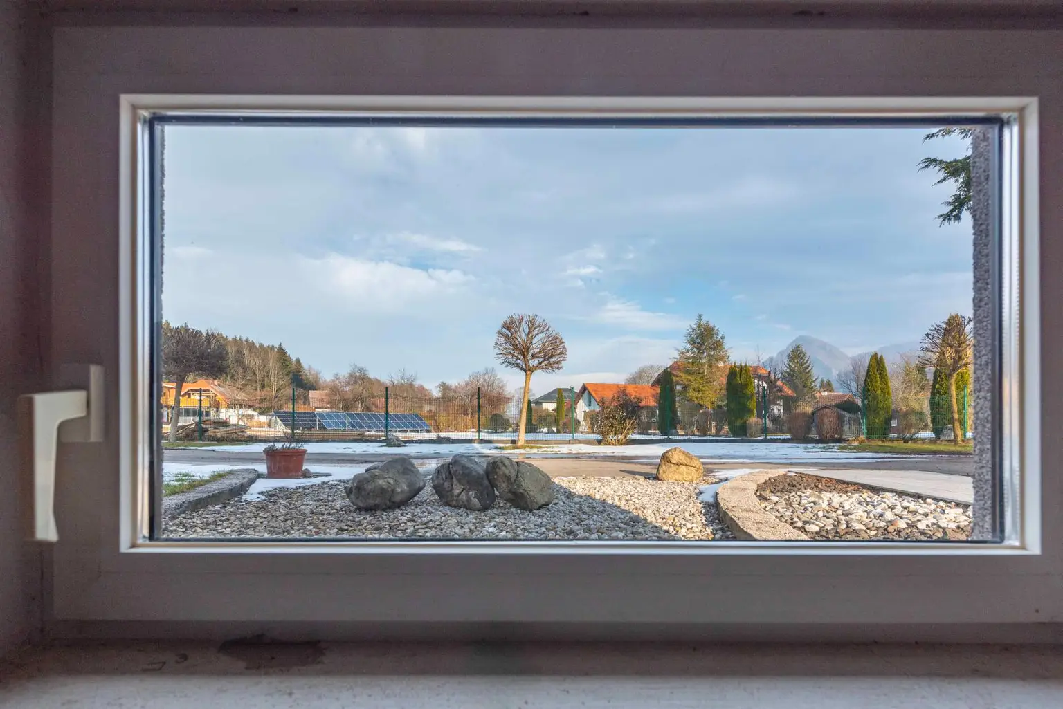 sogar im Keller hübscher Ausblick