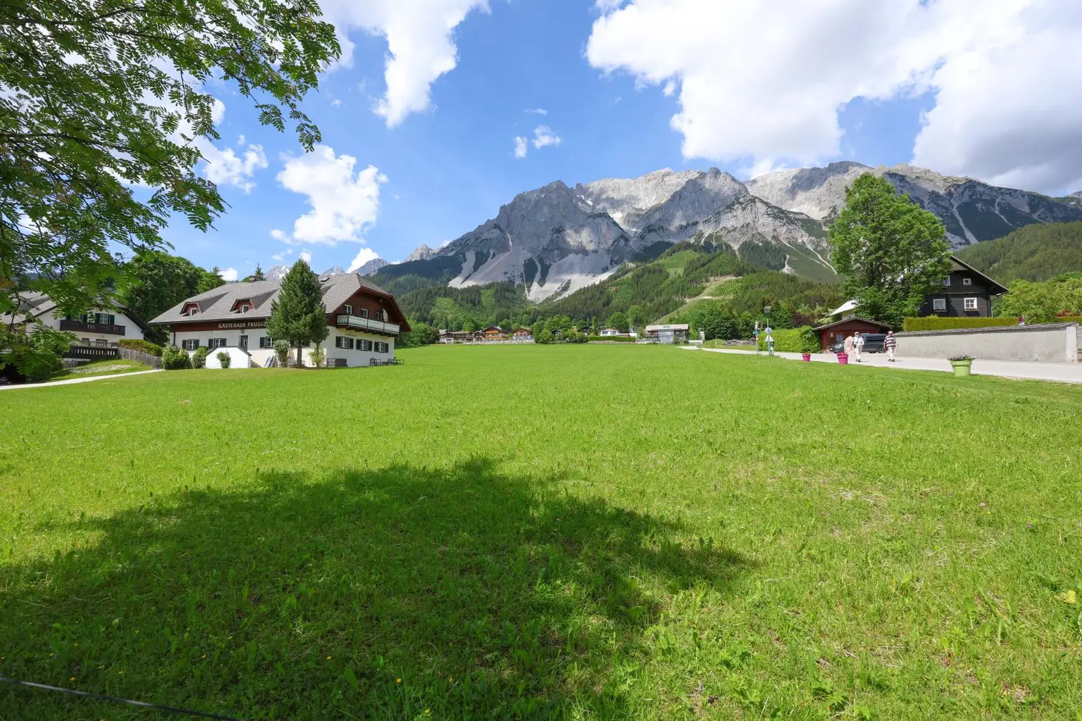 Blick Nord Dachsteinmassiv