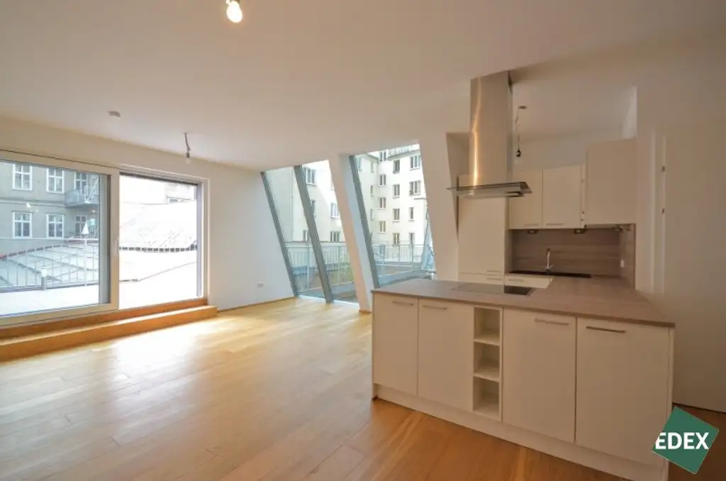 Klimatisierte 3-Zimmer-Maisonette mit Terrasse