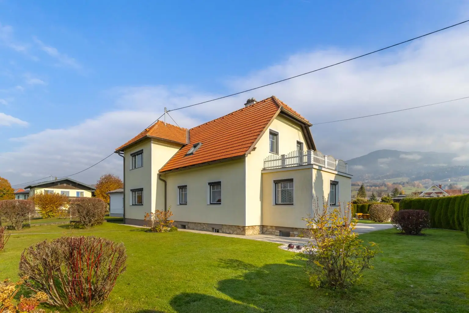Großzügiges, gemütliches Einfamilienhaus mit Gartenparadies und Weitblick in Wolfsberg