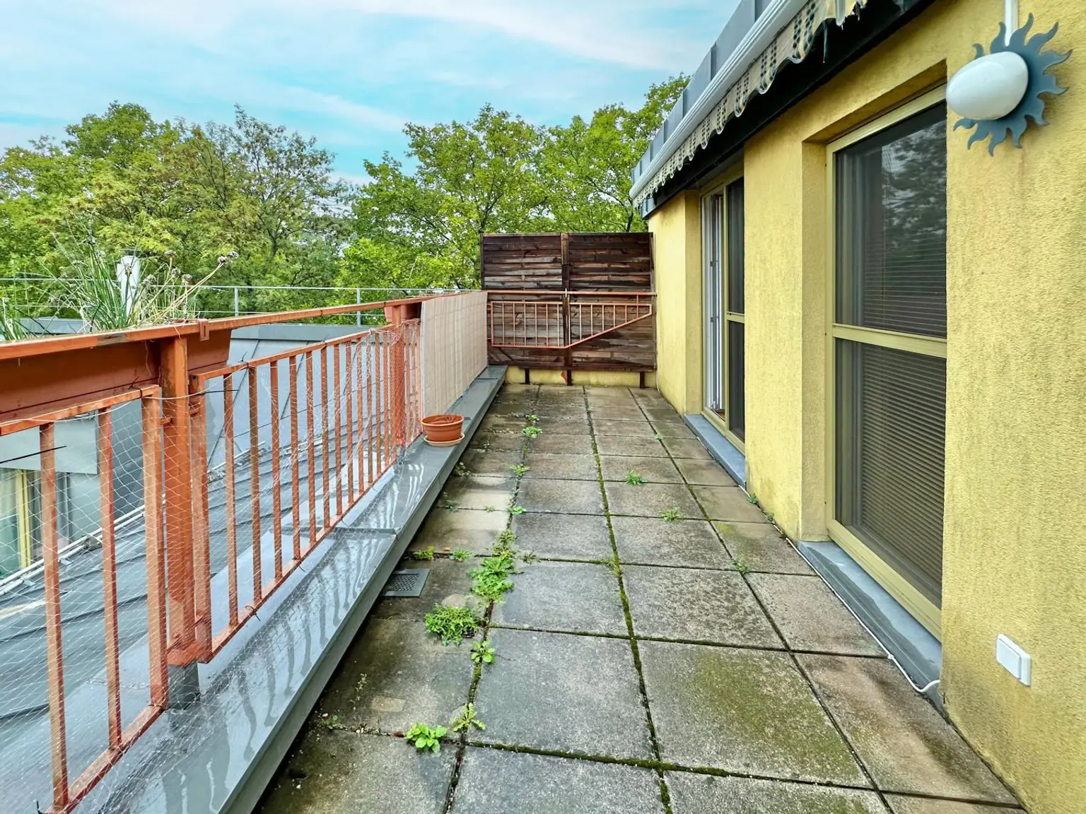 Am Liesingbach: Maisonette mit sonniger Terrasse