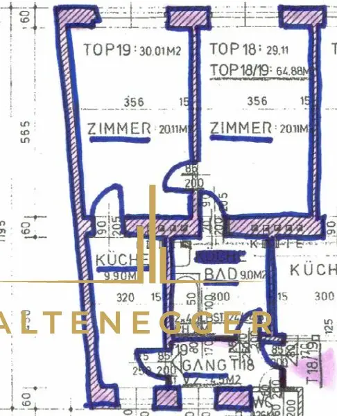 Wohnen in der Rötzergasse - 2 Zimmer - unbefristet