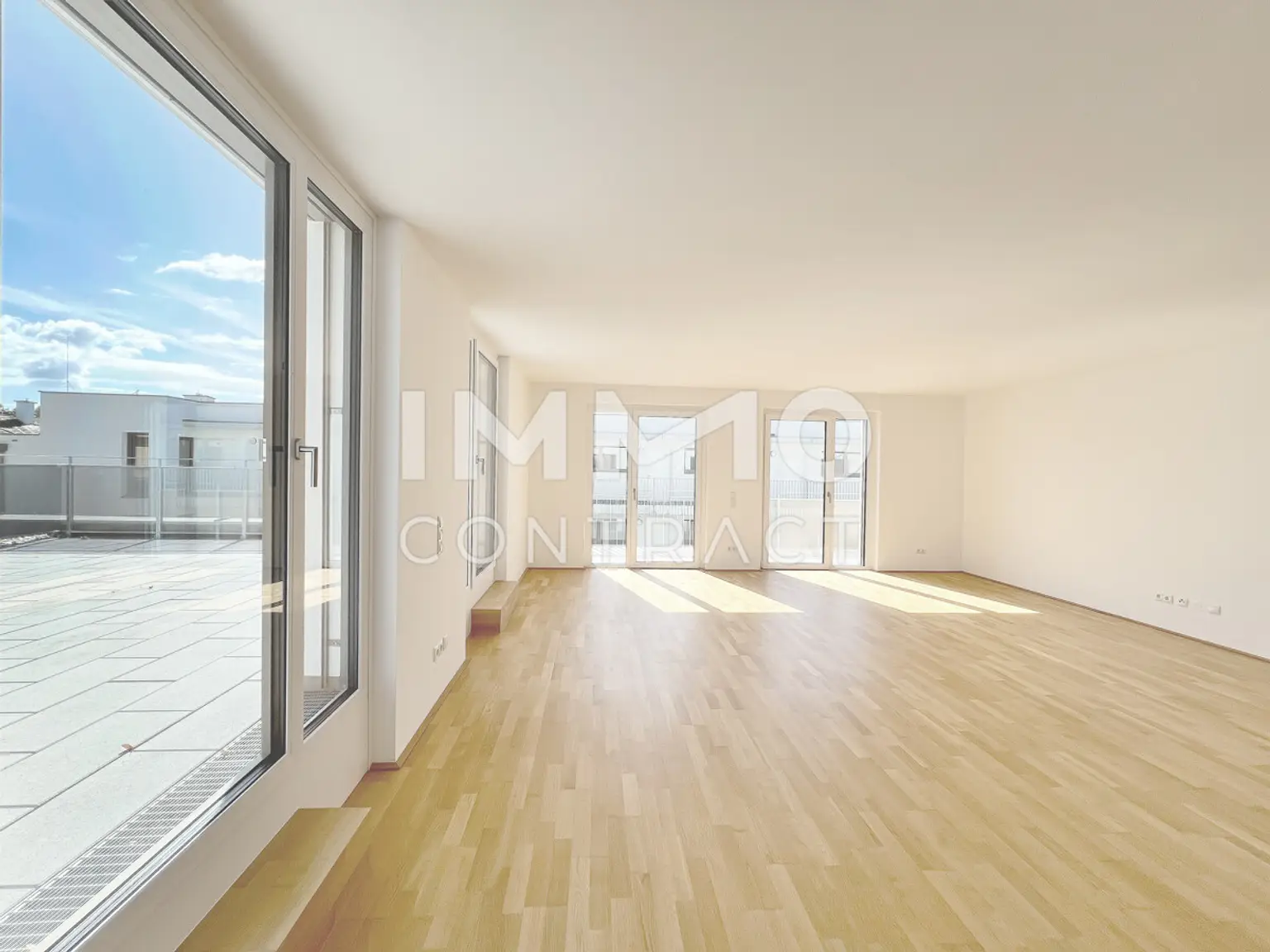 120qm- 4ZI- PENTHOUSE - 54qm Terrasse - 21qm Balkon
 - Zentrum Stockerau - Ruhelage- 3min zum Bahnhof!