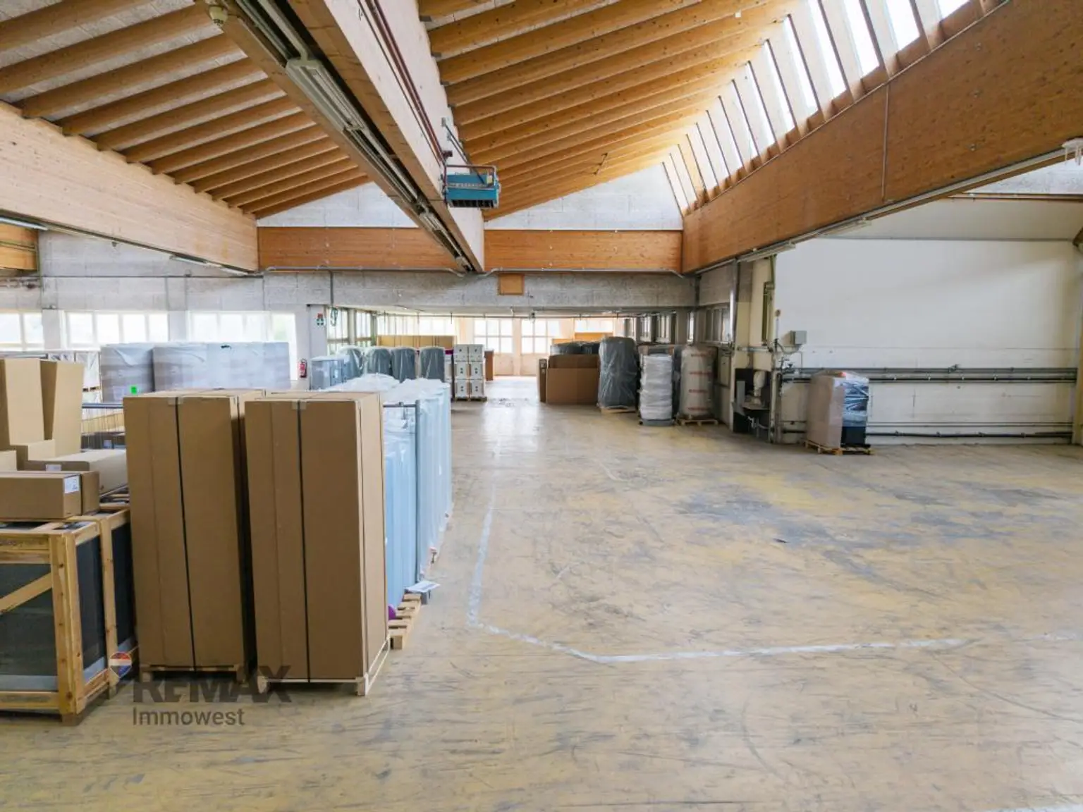 Hallenansicht