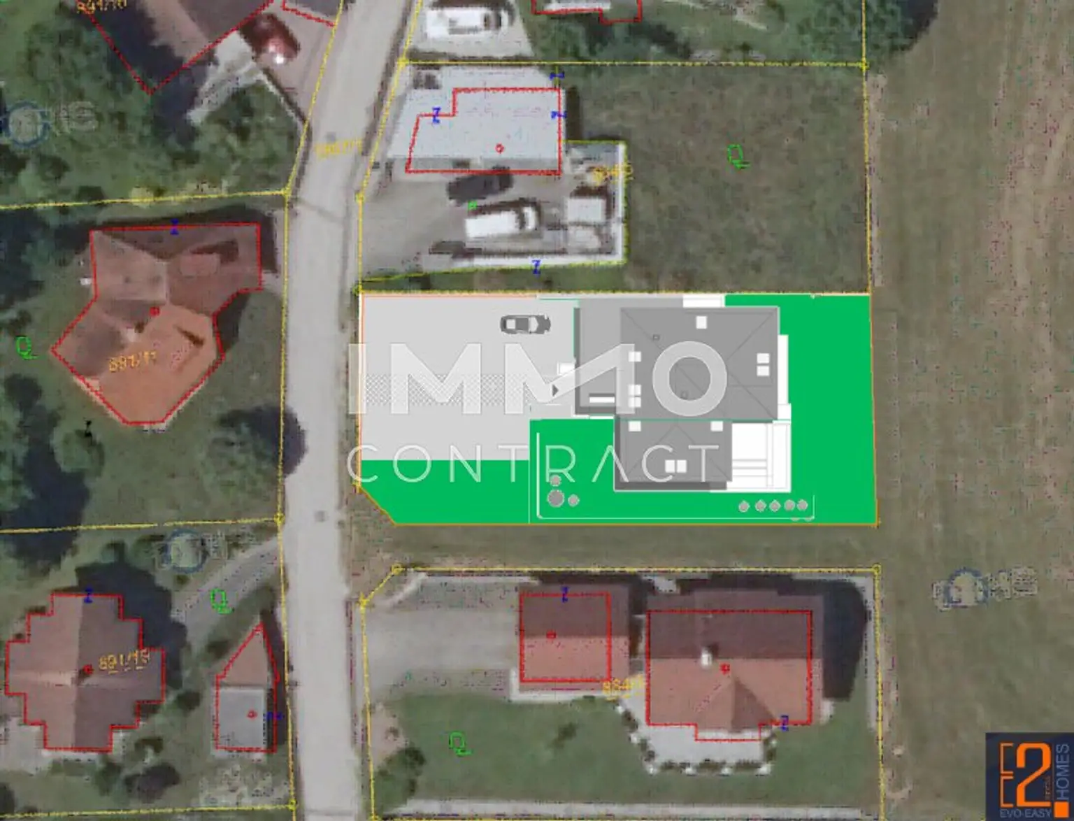 3. Lugano Lageplan B126 Neu