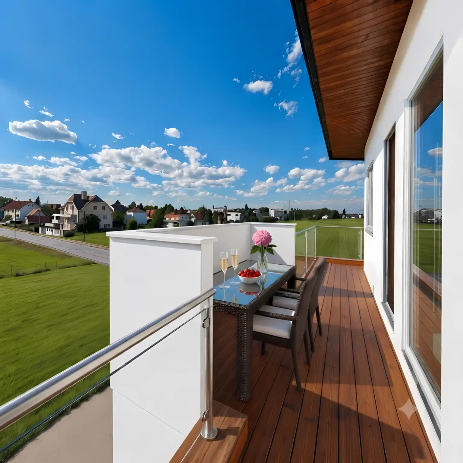 KI INTERPRETATION Dachterrasse