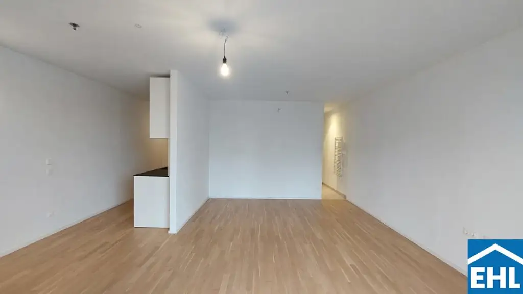 Sonnwendviertel: 1-Zimmer-Wohnung mit Balkon im 9. OG – Fitnessraum, Co-Working & Rooftop-Terrasse inklusive!