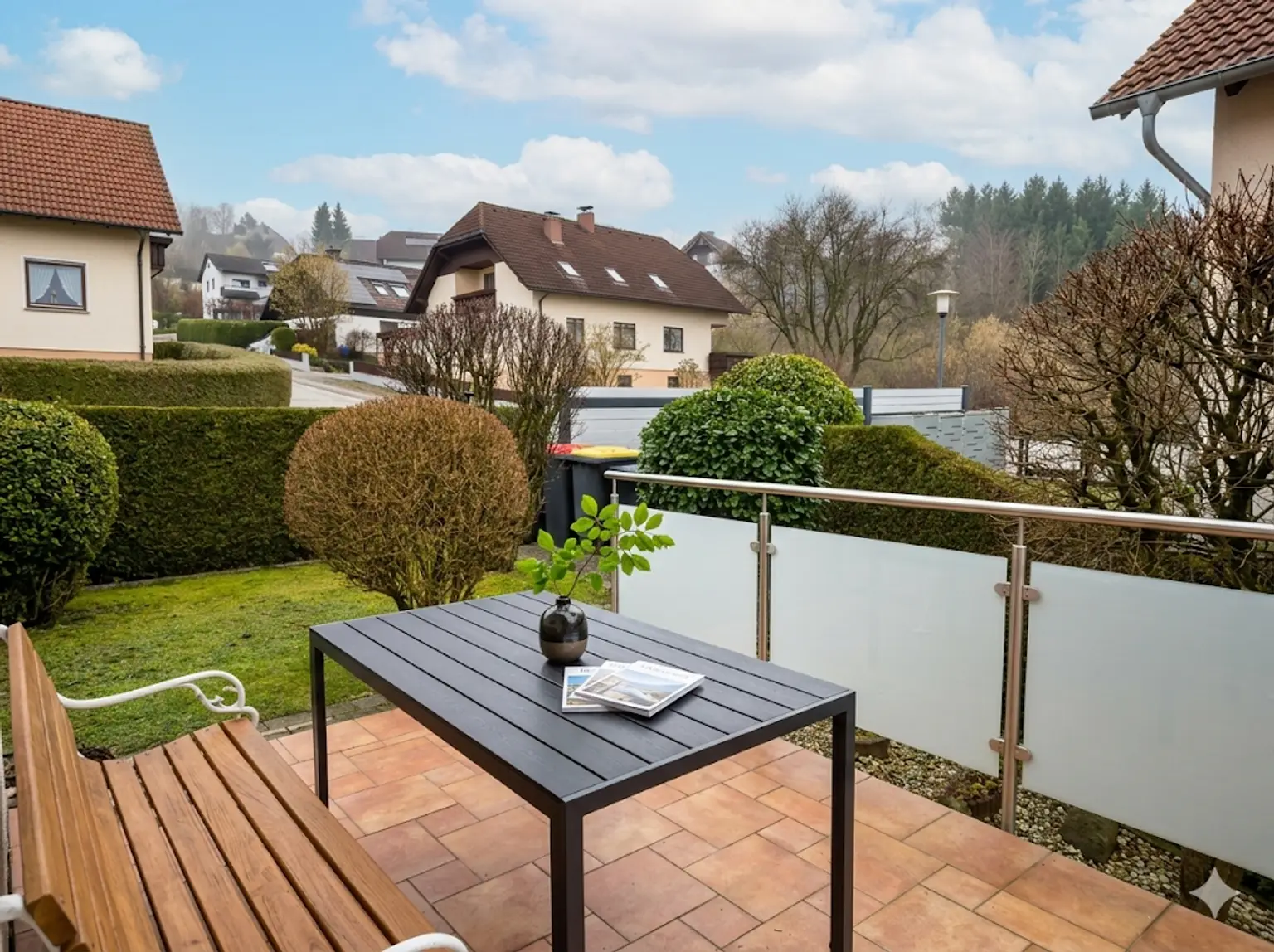 Terasse vor der Küche