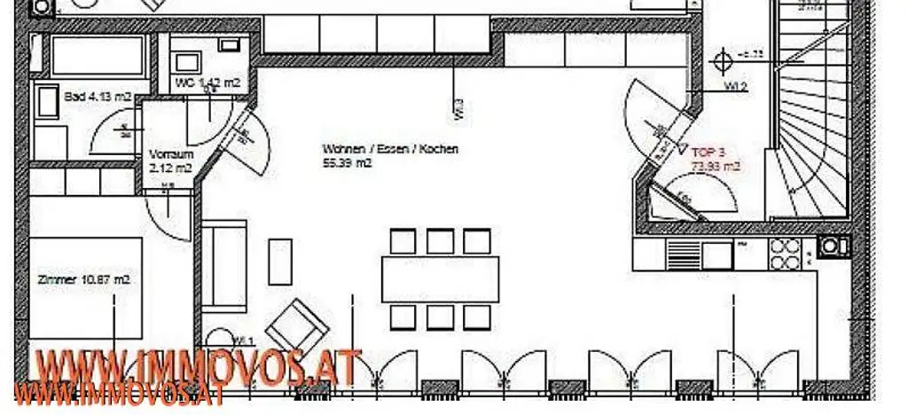 *LOFTIGE, HELLE 2-ZIMMER-NEUBAUWOHNUNG - ab 2026*
