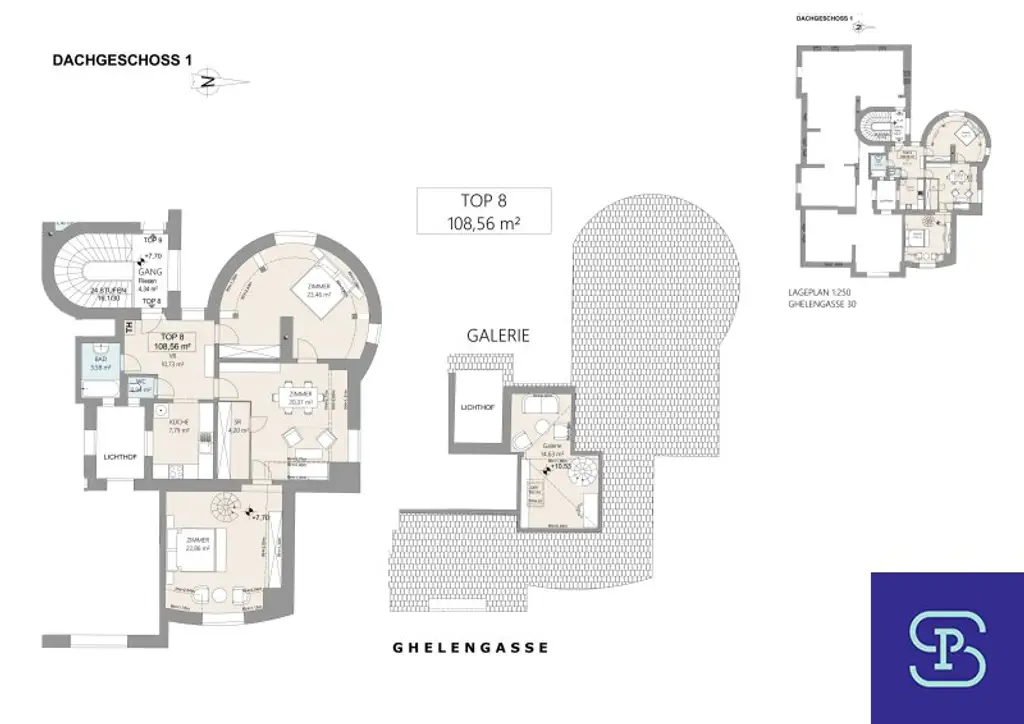 Dachwohnung mit Galerie Nahe Lainzer Tiergarten - 1130 Wien