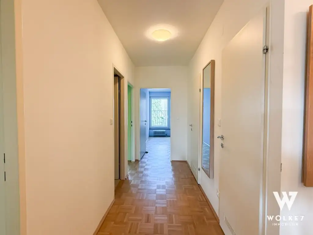 Helle 3-Zimmer-Wohnung mit Loggia in 1140 Wien I Ruhige Lage nahe Klinik Penzing