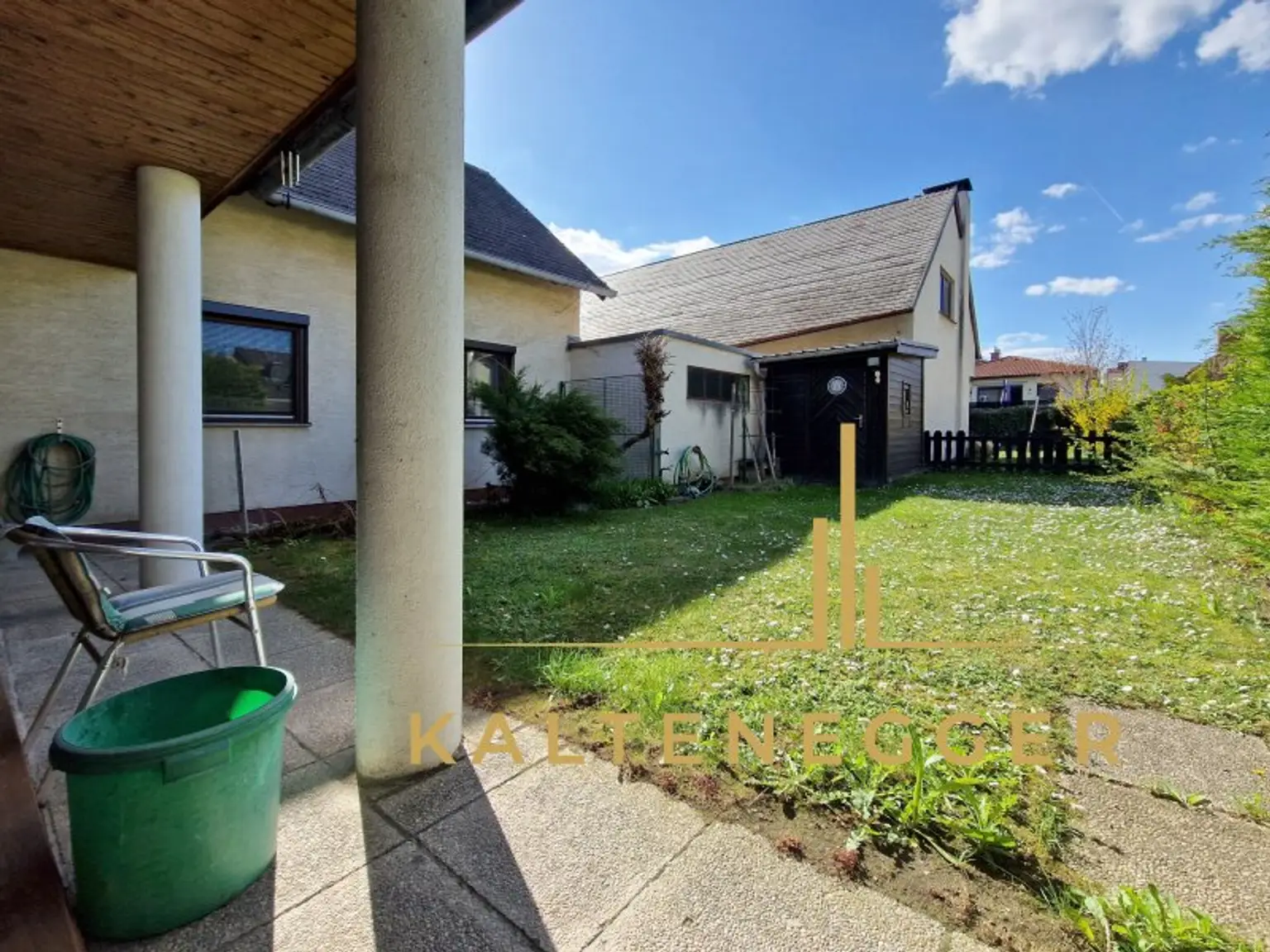 Hinterer Teil des Gartens ca. 97 m²