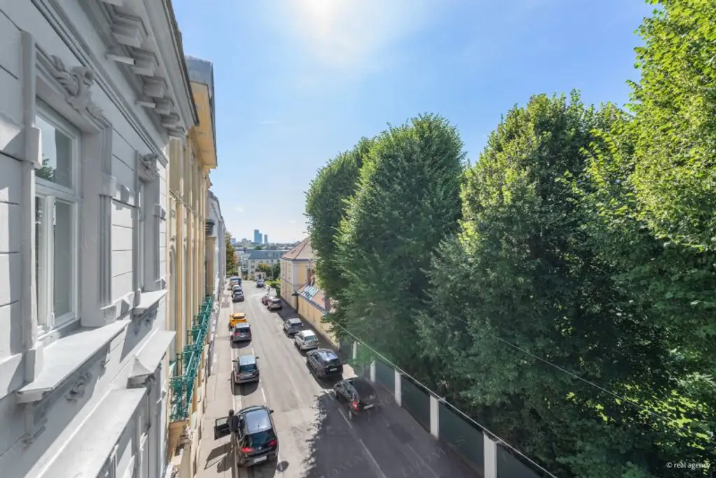Luxuriöse, komplett möblierte Designerwohnung mit Balkon in Bestlage Döbling – barrierefrei & bezugsfertig