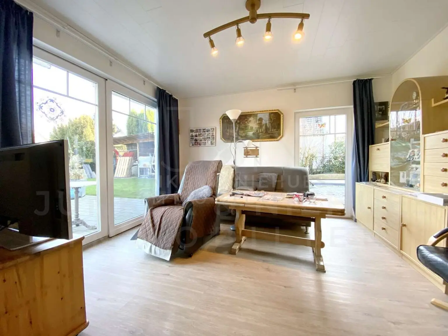 Wohnzimmer im Anbau