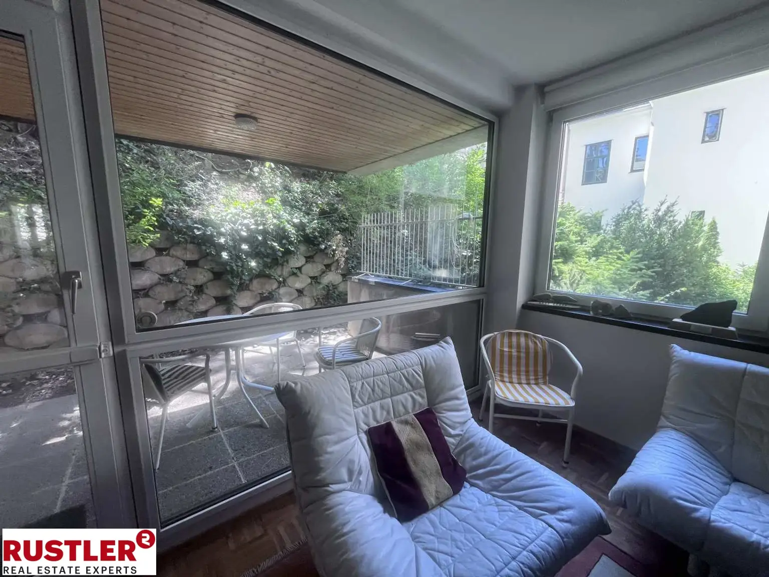 Blick Wohnzimmer