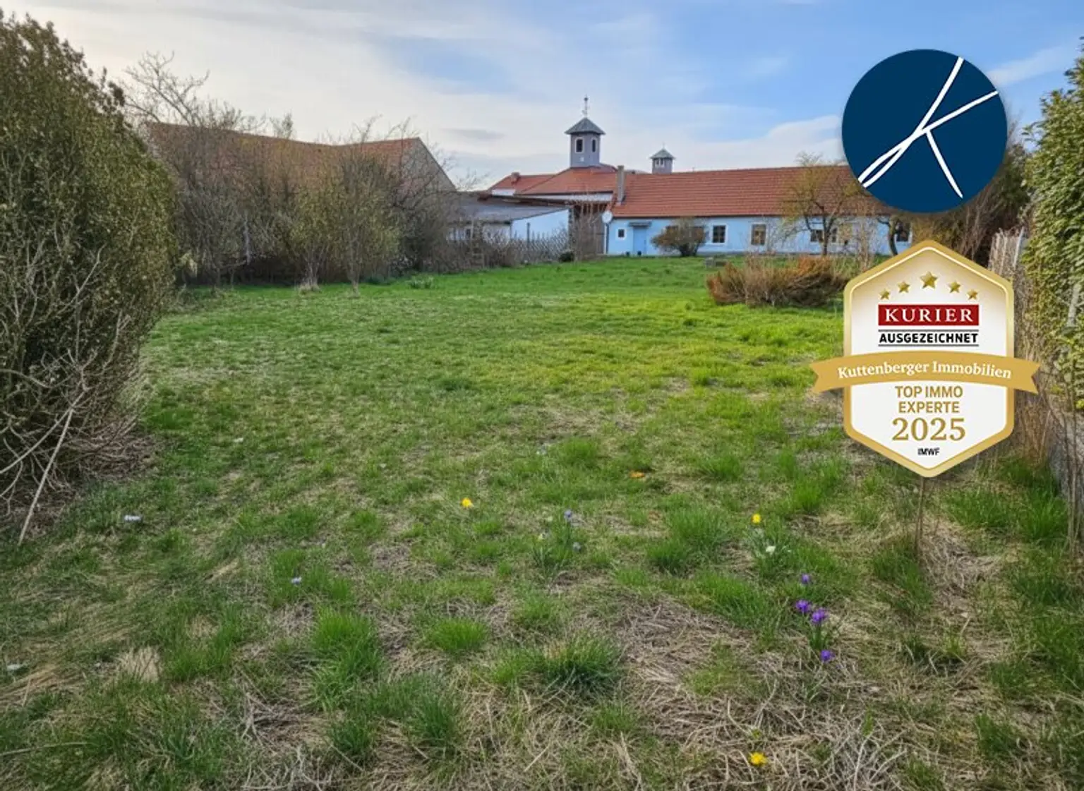 Garten und rückwärtige Ansicht