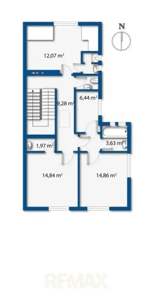 Plan Obergeschoß Langenzersdorf