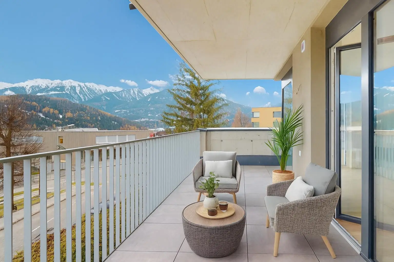 Wohnung - Balkon Visualisierung