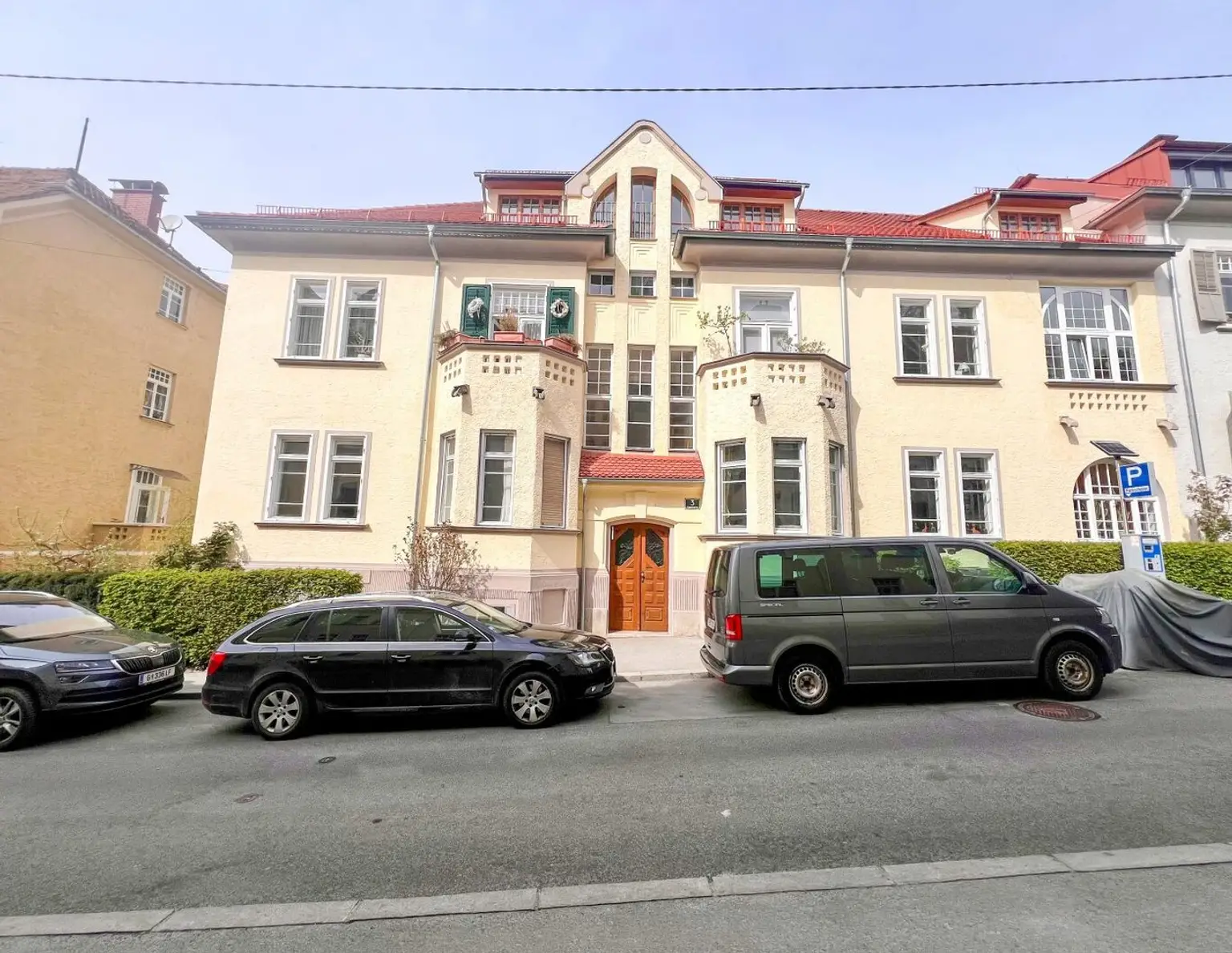 Attraktive 3-Zimmer-Wohnung mit Balkon in der schönsten Straße von Graz!