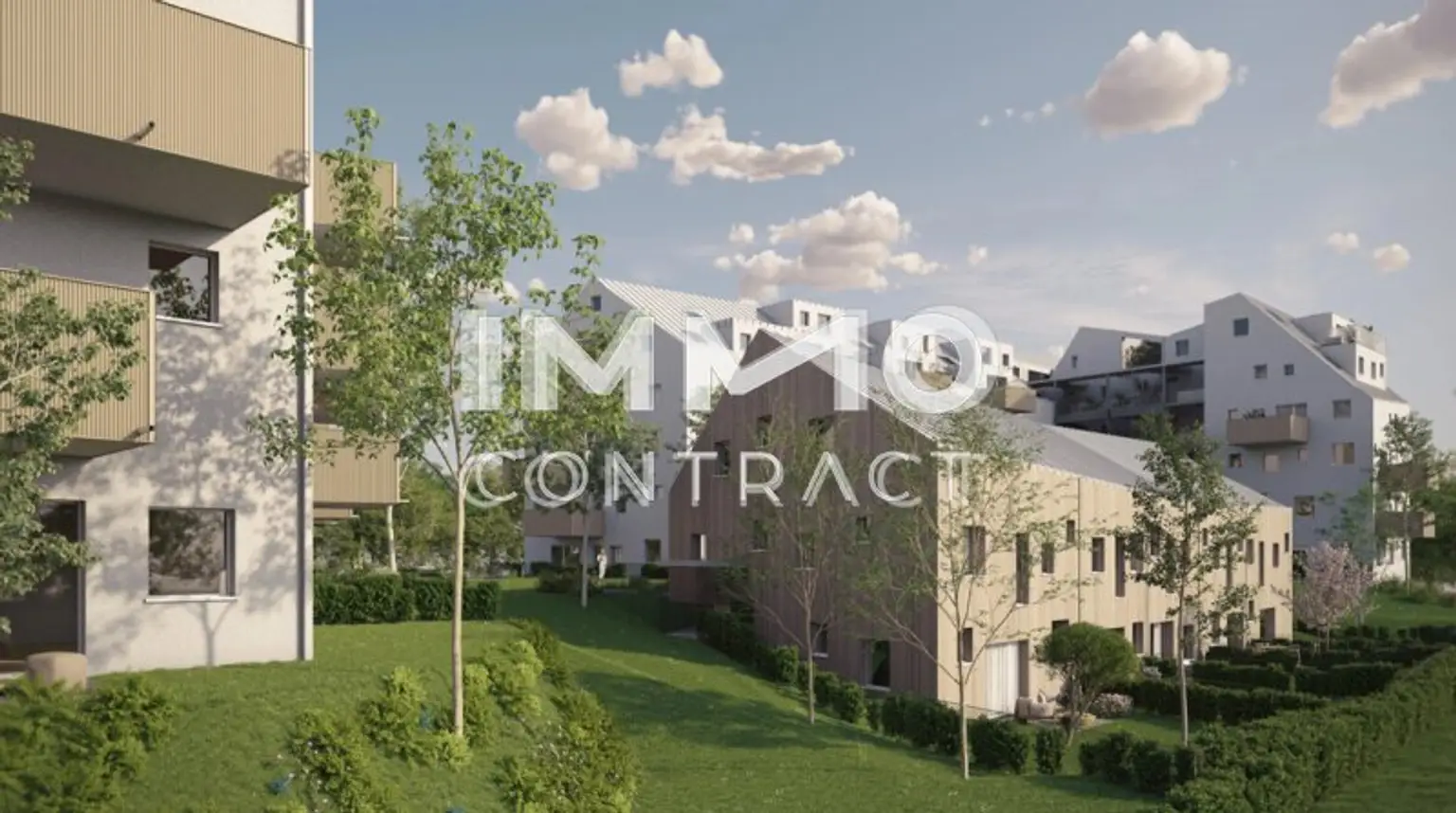 REihenhaus und Innenhof