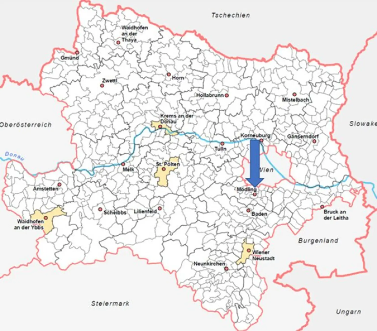 Sonniges Baugrundstück 640 m² in Perchtoldsdorf - auch für Bauträger geeignet - 630.000 €