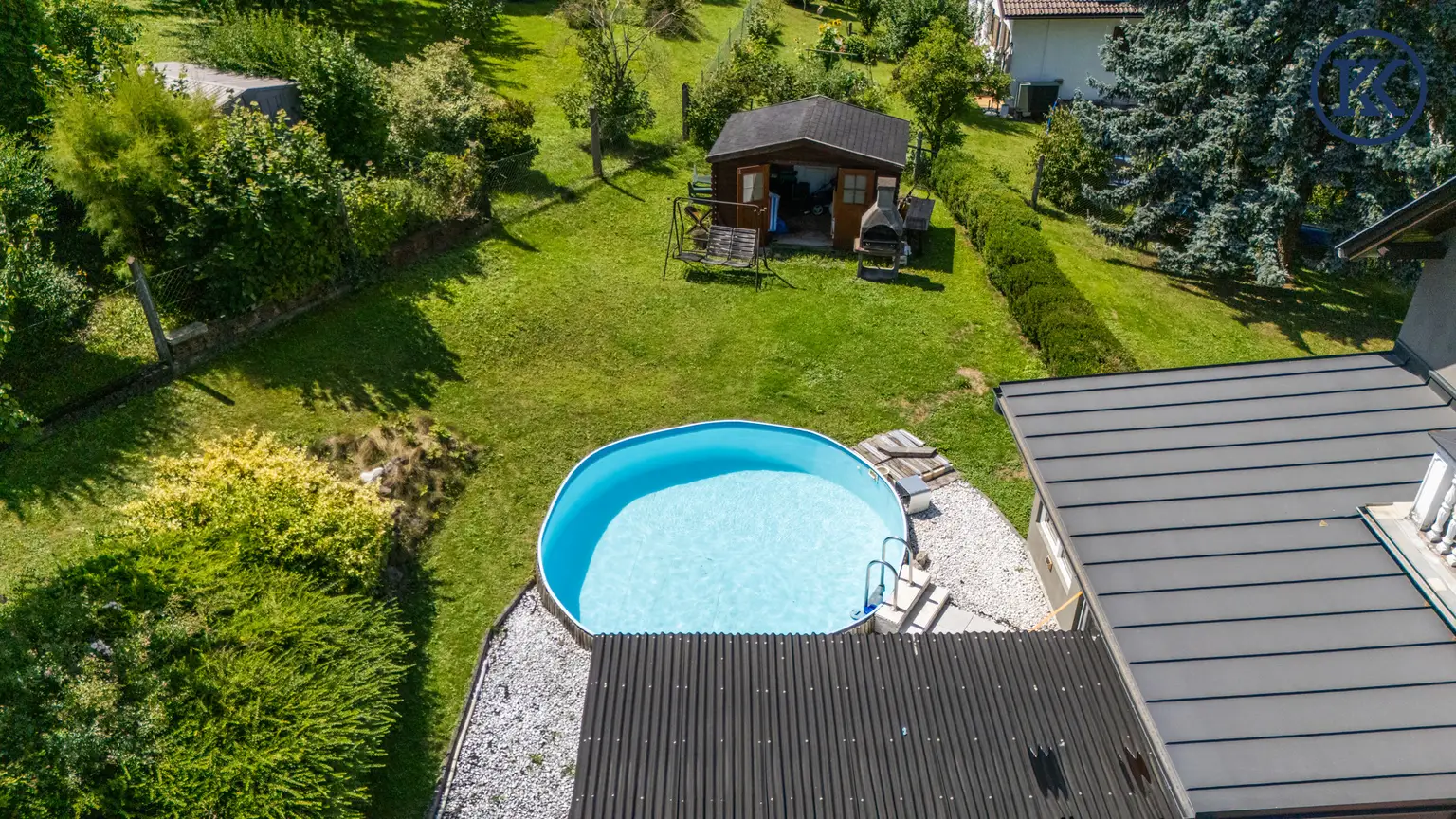 Vielseitiges Wohnhaus mit Garten, Pool & Ausblick – Ruhelage in Eichgraben