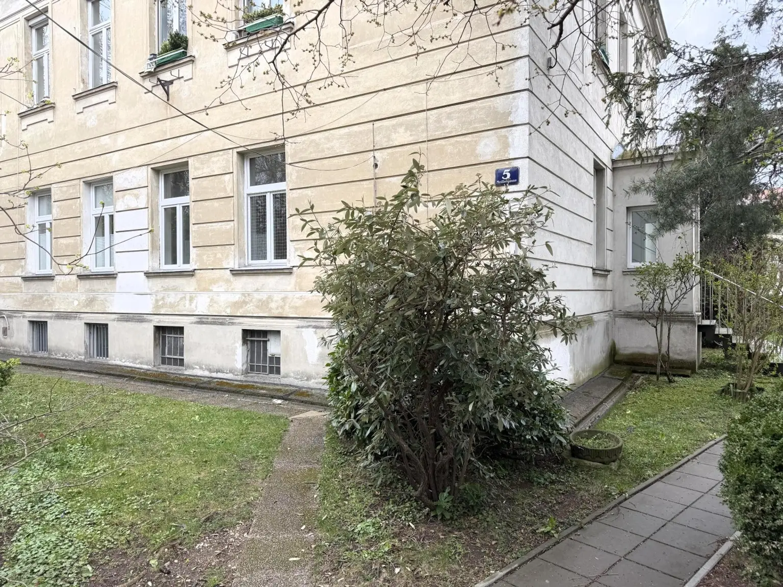 Eingang in den Gemeinschaftsgarten