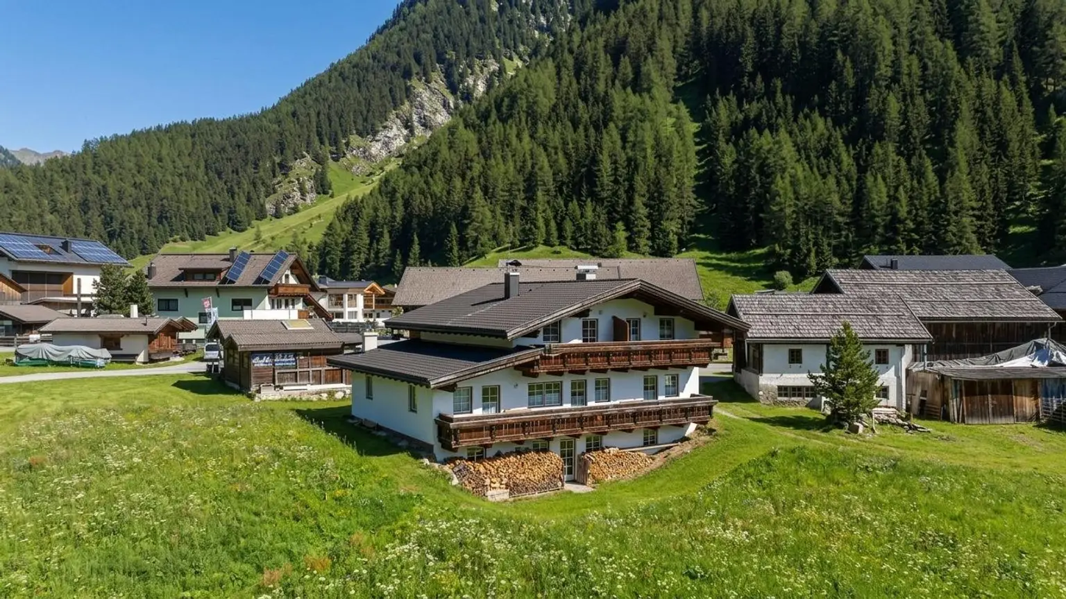 Niederthai - Hausansicht