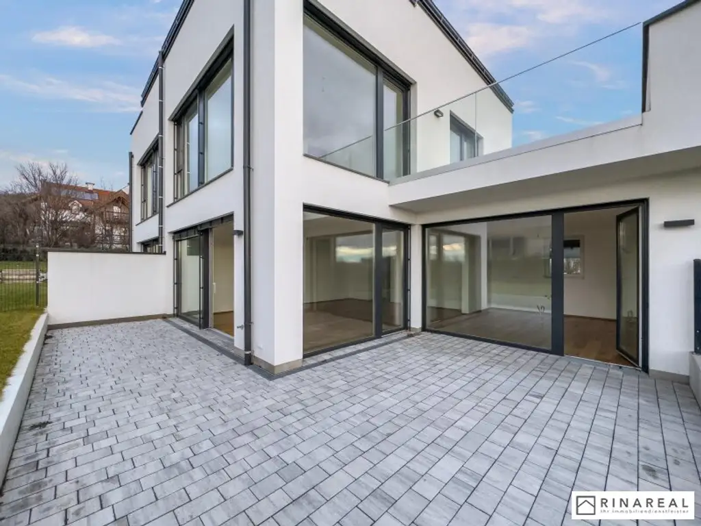 Wunderschöne, moderne & lichtdurchflutete Doppelhaushälfte zur Miete | 5 Zimmer - 140 m² | St. Georgen, Eisenstadt | AHORNGASSE