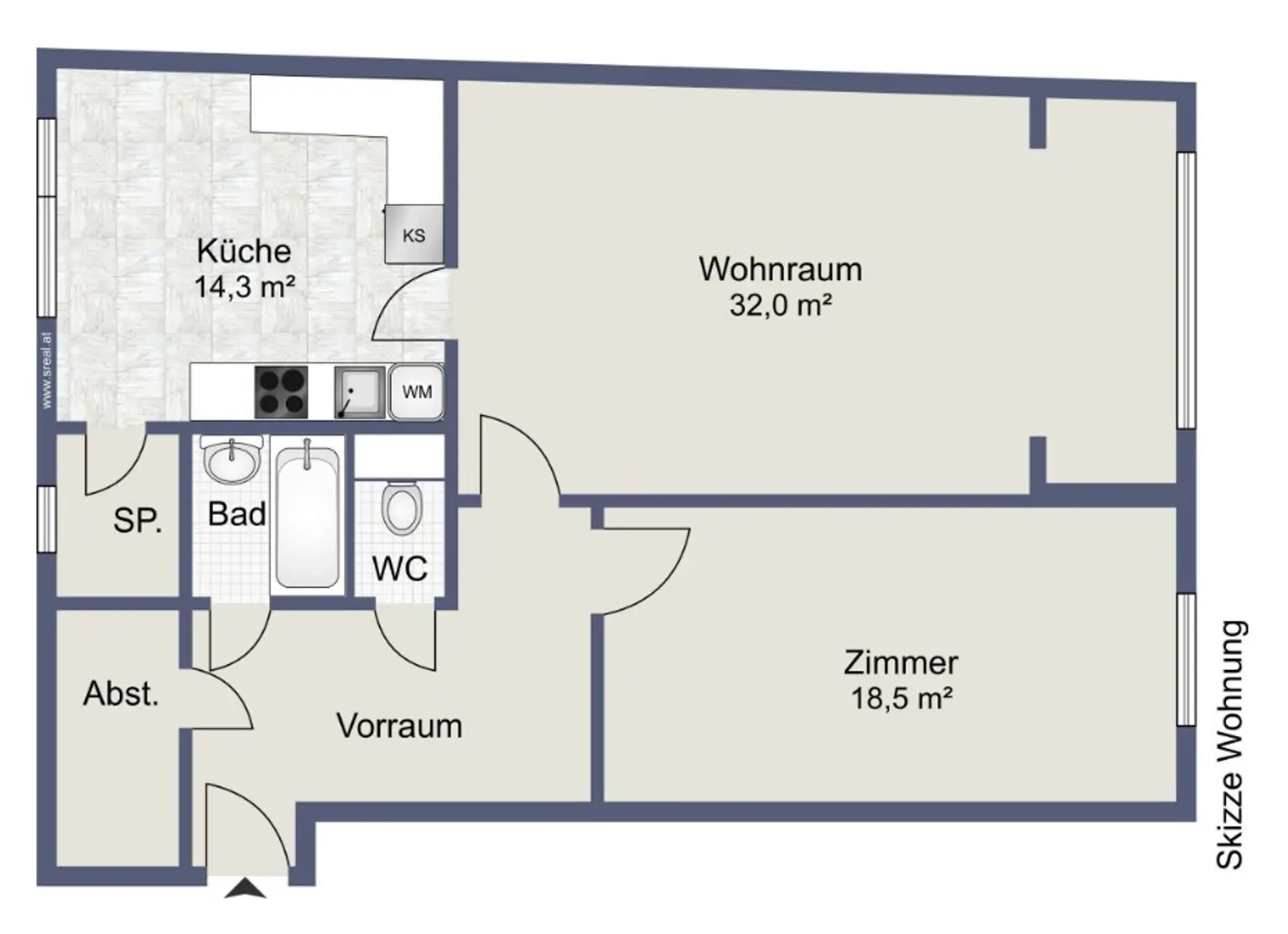 MIETWOHNUNG IN ZENTRALER LAGE IN FAVORITEN