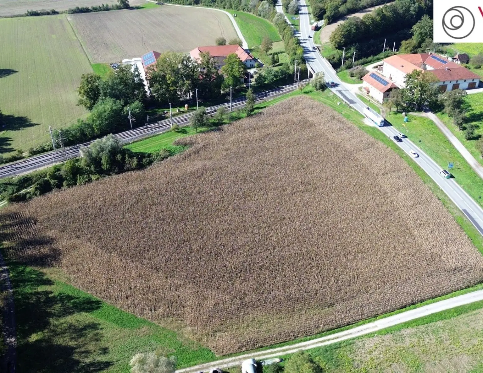 Betriebsbaugrundstück (B) I 24.000 m²​​​​​​​ I ideale Verkehrsanbindung I Baubewilligung bereits vorhanden!