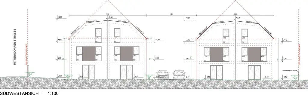 "BAUTRÄGER AUFGEPASST! | Bewilligtes Wohnbauprojekt mit vier Doppelhaushälften | ca. 1.085 m² Grundstück"