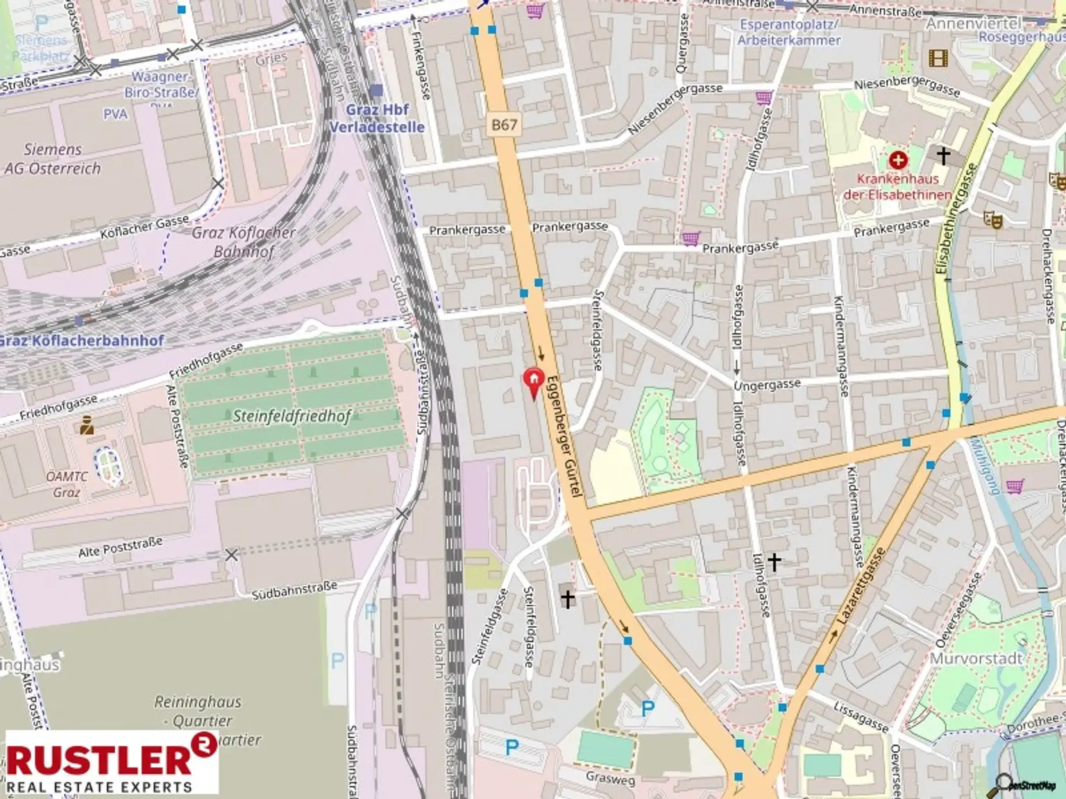 Geräumige, helle 2-Zimmerwohnung mit großer Loggia!