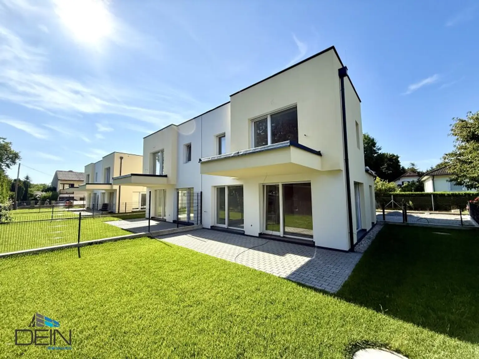 LETZTES HAUS! TRAUMHAFTE 5 ZIMMER DOPPELHAUSHÄLFTEN MIT EIGENGÄRTEN IN MARKGRAFNEUSIEDL!
