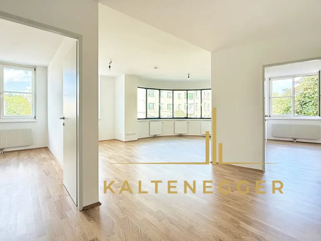 Erstbezug nach Sanierung ++ Außergewöhnliche 3-Zimmer Wohnung ++ mit großer Fensterfront und offenem Grundriss