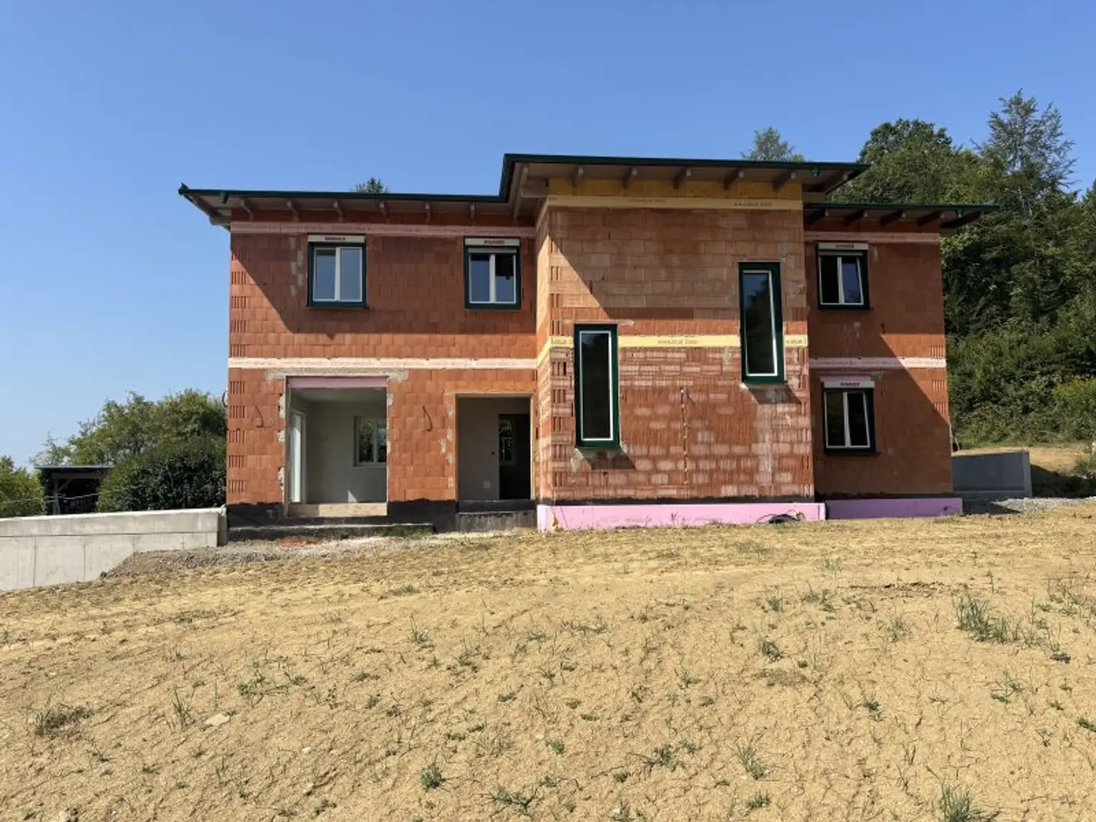 '' ZEITGEIST '' Exklusives Einfamilienhaus in beschaulicher Ruhelage - Rohbau bereits errichtet - Fertigstellung Dez. 2025 !!