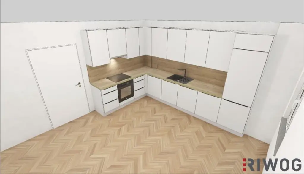 ERSTBEZUG nach Sanierung I 3 Zimmer Wohnung mit Balkon in wundervoller Grünlage I Tischler Einbauküche inkl. Siemensgeräte im Preis inbegriffen